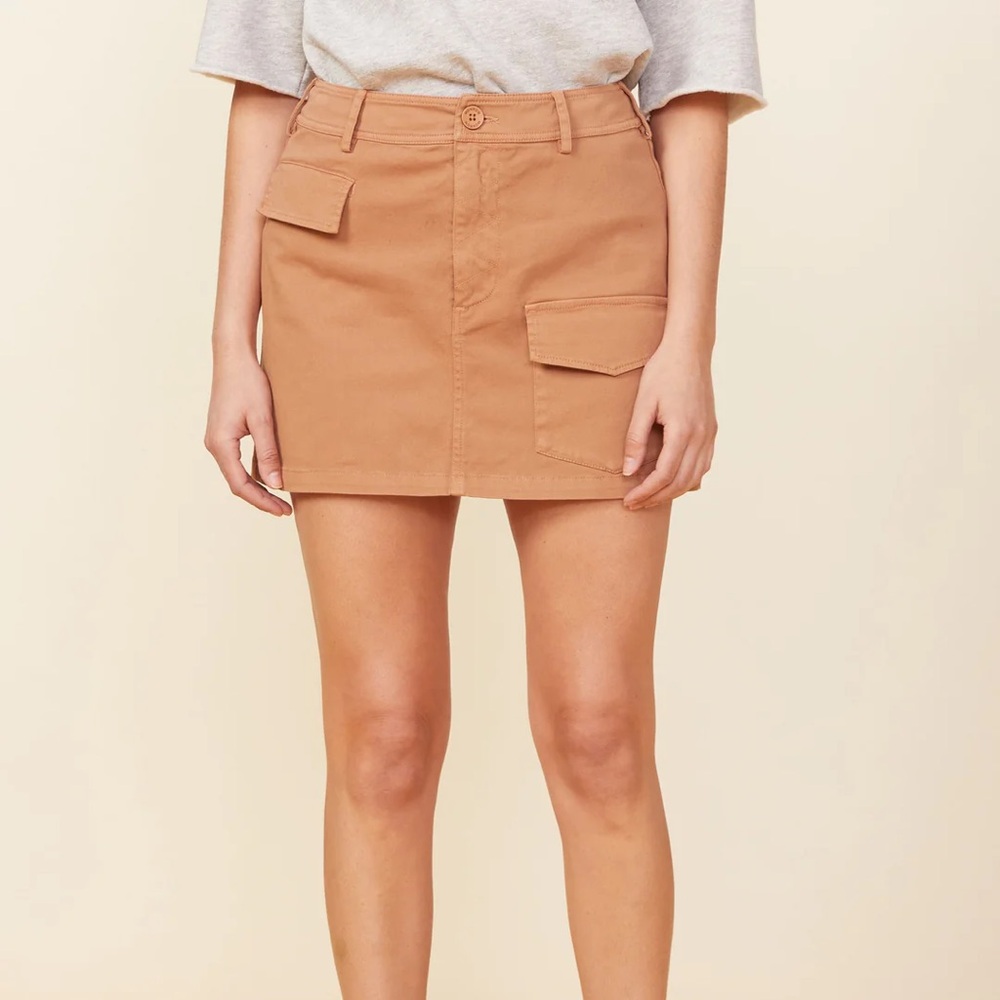 Cargo mini skirt